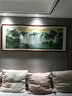 风水怡情旭日东升国画山水画手绘客厅装饰画沙发背景墙办公室挂画靠山字画 旭日东升A 实木画框 200*80cm【升级版】 实拍图