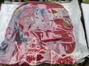 FREESCOPE秋冬保暖围脖帽子男女护颈脖套加厚围巾套头帽韩版月子帽包头帽 星星酒红（加绒款） 实拍图