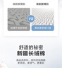 罗蒙（ROMON）商务职业正装男士白衬衫加绒加厚工装男装长袖衬衣男蓝色4XL 实拍图
