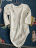 贝瑞加（Babyprints）婴儿连体衣宝宝长袖包屁衣新生儿爬服纯棉三角哈衣四季内衣 兔80 实拍图