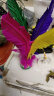 紫湖毽子大号鹅毛花毽小学生儿童毽子比赛专用彩色羽毛牛筋底 3个装 晒单实拍图