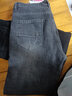 菲凡沃【两条装】牛仔裤男新款春秋季男裤弹力修身小脚工装百搭长裤子 606黑色加绒+606灰色加绒 30 【（2尺3）体重115-125斤】 实拍图