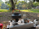 NatureHike挪客宴风户外铝合金茶壶烧水壶户外野营便携煮茶咖啡壶 灰色1.45L 实拍图