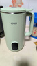 LOTOR徕多迷你豆浆机家用小型破壁机五谷杂粮全自动免过滤1-2人食3米糊榨汁机 绿色 1L 大屏款 实拍图