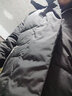 皮尔卡丹（pierre cardin）冬季加厚情侣加长款羽绒服男潮流外套时尚连帽抗寒过膝羽绒衣男潮 黑色 5XL适合190-230斤 实拍图