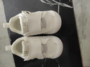 卡特兔宝宝学步鞋小K盾春季男童婴儿鞋儿童鞋1-3岁软底女童机能鞋 白色-网面 22 内长13.5cm 脚长12.5-13.0 实拍图