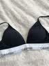Calvin Klein内衣【摩登引力带】女ck无钢圈软支撑三角杯文胸 QF5650001-太空黑 M 实拍图