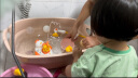马丁兄弟宝宝洗澡玩具儿童花洒电动洗澡玩具婴儿玩水戏水玩具小黄鸭5件套六一儿童节礼物 实拍图