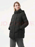 坦博尔羽绒服女中长款带帽宽松舒适保暖妈妈款外套510560D 黑色 180  实拍图
