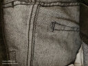 Levi's李维斯新款女版复古男友风锥形梨形身材窄脚高端牛仔哈伦裤 黑色 26/27 晒单实拍图