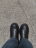 天美意烟筒靴女鞋商场同款复古加绒气质切尔西女靴短靴子女BB011DD2 黑色 38 实拍图