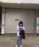 娇茹妮 创意字母纯棉短袖T恤女2022夏季新款国潮打底上衣情侣装闺蜜班服潮ins 潮 白色 2XL 实拍图