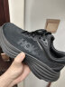 HOKA ONE ONE女款夏季邦代8公路跑鞋BONDI 8轻盈缓震透气 黑色 / 黑色-宽版 38 晒单实拍图