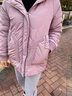 啄木鸟时尚妈妈装棉衣2023冬装新款洋气中老年女装加绒加厚外套棉袄棉服 卡其色 2XL （推荐105-125斤） 实拍图