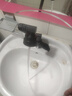 友莱卫浴（Yoroow） 万向旋转面盆水龙头冷热水洗脸盆厨房两用机械臂旋转龙头  万向旋转龙头【哑光黑】 实拍图