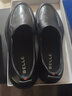 百丽（Belle）软底商务休闲皮鞋男秋季新款一脚蹬真皮豆豆鞋A1010AM3预售 黑色-单里 44 (270mm) 实拍图