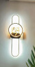 V-POWER壁灯卧室LED床头灯现代简约客厅背景墙创意北欧设计师壁灯 金松柏-三色调光35W 晒单实拍图