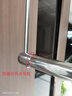 田园居 晒被子神器阳台伸缩晾衣杆不锈钢折叠隐形挂钩晾衣架家用晒床单 纯不锈钢实心钩伸缩125-228cm 60厘米高（不带任何塑料套件） 实拍图