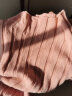 尚都比拉半高领针织衫纯色基础款打底衫女春秋内搭洋气上衣 粉色 均码  实拍图