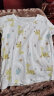 舒贝怡婴儿衣服短袖套装夏季男女宝宝纯棉儿童两件套薄款 满印黄 100CM 晒单实拍图