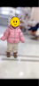 幼歌（YOUGE） 女宝宝棉裤一2三4四岁加绒加厚儿童冬装婴儿灯芯绒裤子 杏色 80cm 晒单实拍图