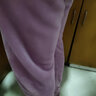 莫代尔珊瑚绒睡衣女士秋冬季加厚加绒家居服中年仿法兰绒睡衣套装春秋天 6608豆沙色LUO字母 XL 【120-140斤】 实拍图