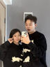 卡图弛cleanfit黑色猫咪毛衣男春秋季美式潮牌打底针织衫高级感慵懒外套 黑色 XL 实拍图