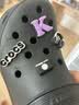 CROCS卡骆驰檀健次同款经典泡芙洞洞鞋轻便舒适男女同款花园鞋|207521 黑色-001(含智必星) 40 (250mm) 实拍图