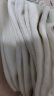 伦洛弗6双白色袜子女士短筒纯棉袜日系可爱布标夏季薄款透气船袜 女士布标短袜6双装 均码【35-40】 晒单实拍图