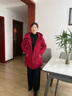 俞兆林妈妈冬装羽绒服中长款2025新款中老年人棉衣服大码外套奶奶棉袄女 1916-红色【棉服】  加厚 XL 【建议105-120斤】 实拍图