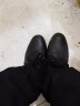 奥康官方男鞋 冬季新品加绒保暖男鞋系带高帮棉鞋简约皮鞋 黑色升级款 39 实拍图