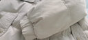 茵曼（INMAN）2025冬季女装新款羽绒服女高充绒量石墨烯三防鹅绒九江保暖外套 灰绿色 -18348244C M 161-165cm /101-110斤 实拍图