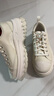 FILA 斐乐官方帆布鞋女鞋LAVA胖胖底厚增高鞋2025春夏板鞋休闲小白鞋 实拍图