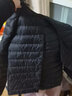 鸭鸭（YAYA）佟丽娅同款冬装羽绒服女短款羽绒内胆轻薄款内搭外穿休闲保暖外套 黑色 XL 170 实拍图