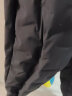 鸭鸭（YAYA）羽绒裤女冬季外穿哈伦工装加绒时尚白鸭绒高腰束脚保暖裤子SZ 黑色 2XL/180 实拍图