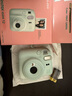 FUJIFILM(富士) instax mini12 一次成像立拍立得相机 七夕礼物 生日礼物 送礼可爱迷你立拍立得相机 MINI12 薄荷绿 官方标配 实拍图