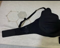 ubras虞书欣同款小花瓣杯软支撑性感内衣女聚拢文胸无钢圈胸罩 【经典款】黑色-背心 S 70A/70B/70C 实拍图