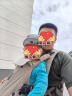 小蓝象（hinos）婴儿服速干连体衣新生儿长袖家居服保暖春秋季0-2周岁爬爬服 粉蓝色 80 实拍图