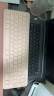 航世（BOW）HW256C 无线键盘 超薄便携巧克力键盘 防泼溅 笔记本台式办公通用键盘 外接USB数字键盘 粉色 实拍图