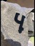哈吉斯（HAZZYS）男装 秋冬款羊毛衫纯色毛衣薄款羊毛开衫男ABYZD0BDF51 灰色GE M （170/92A 46） 实拍图