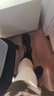 KJ鲨鱼裤女秋冬高腰收腹打底裤加绒加厚保暖裤外穿灰色瑜伽裤 黑色—无尴尬线【羊羔绒】  L 适合120-140斤 实拍图