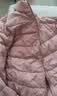 真维斯（Jeanswest）85羽绒服女轻薄短款春秋立领修身保暖显瘦加绒外套女粉色XL 实拍图