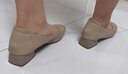 木林森女鞋单鞋女浅口一脚蹬舒适休闲小皮鞋潮流百搭休闲鞋G8223108杏37 实拍图