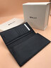 巴利（BALLY）新年礼物送男友新款钱包男士商务简约条纹长款皮革钱包 6304909 黑色 实拍图