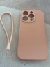 森瑜适用新款苹果15promax手机壳液态硅胶iphone15保护套超薄镜头全包防摔15pro防指纹软壳潮牌高级感 【樱花粉】配钢化膜*带挂绳 iPhone15 Pro 实拍图