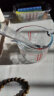菲内克斯钢化玻璃牛奶杯宝宝儿童微波炉烤箱专用热奶杯带刻度烘焙量杯 250ml 实拍图