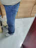 雷公馆 牛仔裤女新款宽松阔腿裤直筒高腰显瘦休闲百搭拖地长裤双腰裤 蓝色 29 实拍图