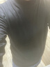 恒源祥100%羊毛衫秋冬季新款男士长袖纯色毛衣男装中年爸爸套头针织衫 15001006黑色 3XL 190 实拍图