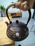 探险者（TAN XIAN ZHE）围炉煮茶套装铸铁烧烤炉户外碳烤炉室内煮茶器具围炉煮茶壶木炭 特大号28CM铸铁炉+500G龙眼炭 实拍图
