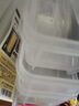 家の物语（KATEI STORY）日本进口面条收纳盒家用长方形冰箱食物保鲜盒厨房挂面意大利面 透明款 1300ml 4件套 实拍图